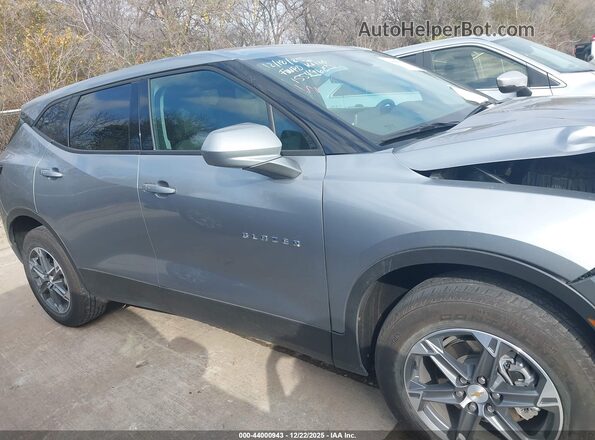 3GNKBHR47SS133400 2025 CHEVROLET BLAZER Gray უკანა სალონის ხედი
