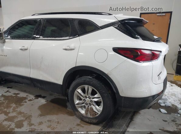 3GNKBHR4XLS707344 2020 CHEVROLET BLAZER White უკანა მარცხენა