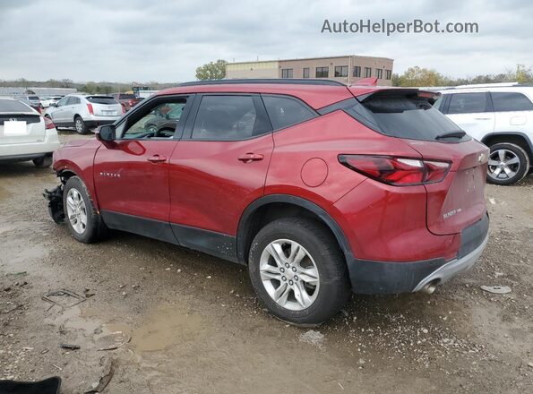3GNKBHRS1MS556376 2021 CHEVROLET BLAZER Red Trasero izquierdo