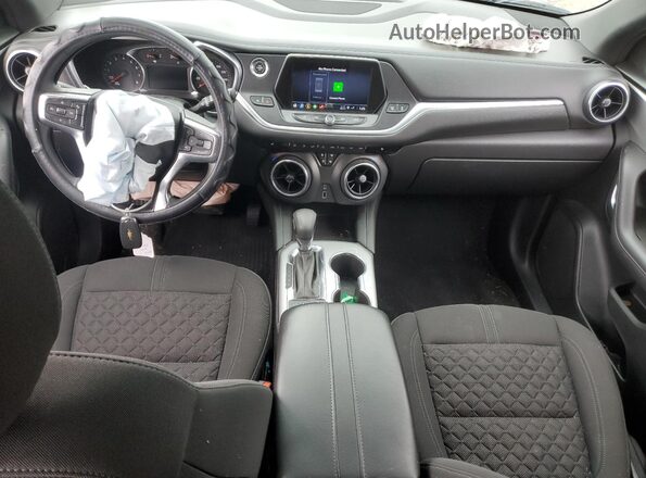 3GNKBHRS1MS556376 2021 CHEVROLET BLAZER Red Vista del salpicadero