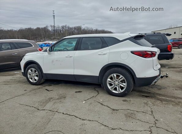 3GNKBHRS6MS548421 2021 CHEVROLET BLAZER Белый Задняя левая четверть
