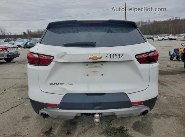 3GNKBHRS6MS548421 2021 CHEVROLET BLAZER Белый Вид сзади