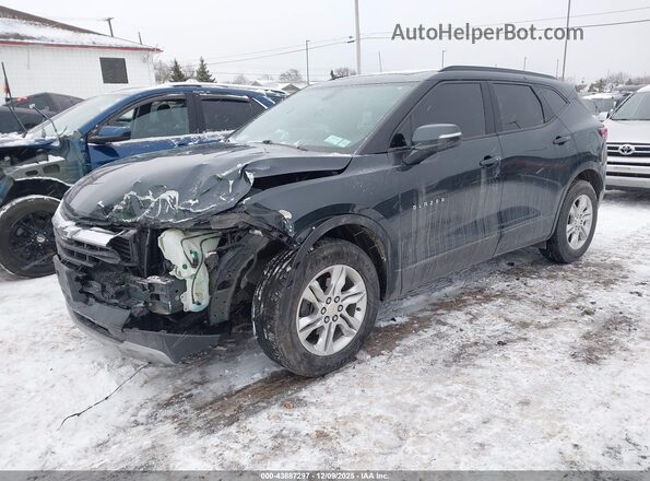 3GNKBHRS9LS600106 2020 CHEVROLET BLAZER Черный Передняя левая четверть