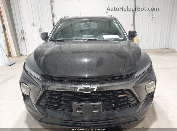 3GNKBKRS0SS102551 2025 CHEVROLET BLAZER Black Widok zestawu wskaźników