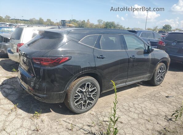 3GNKBKRS0SS222995 2025 CHEVROLET BLAZER Black უკანა მარჯვენა