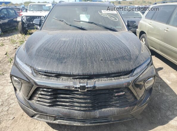 3GNKBKRS0SS222995 2025 CHEVROLET BLAZER Black წინა ხედი