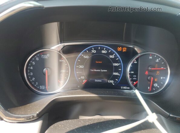 3GNKBKRS0SS222995 2025 CHEVROLET BLAZER Black ხელსაწყოთა პანელის ხედი