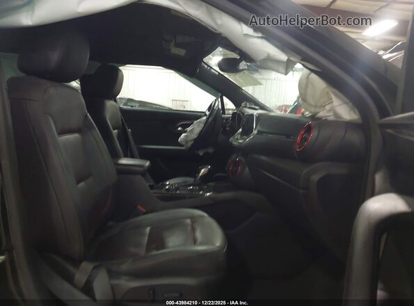 3GNKBKRS3MS549782 2021 CHEVROLET BLAZER Black წინა სალონის ხედი