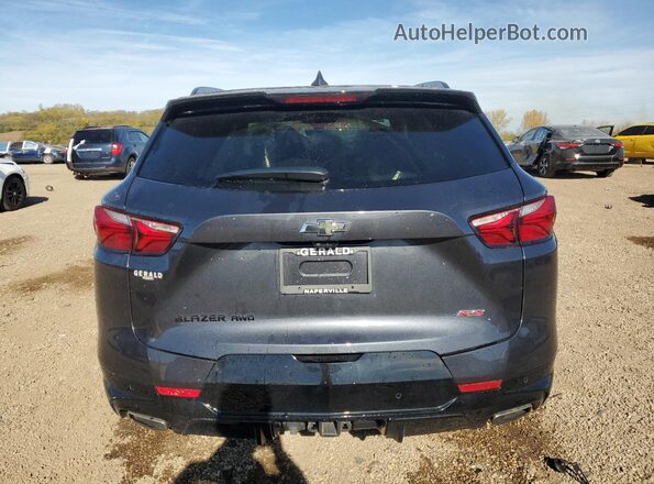 3GNKBKRS4MS526320 2021 CHEVROLET BLAZER Black Widok z tyłu