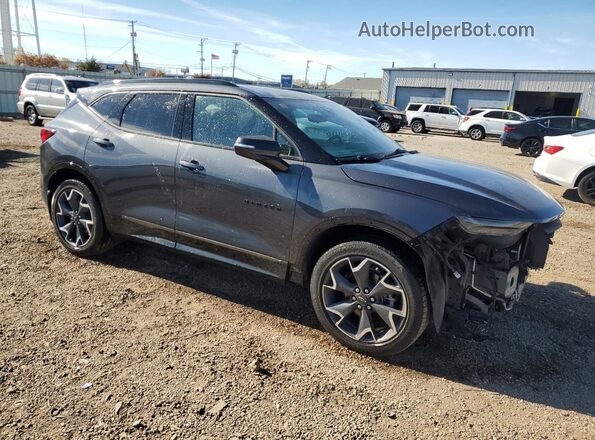 3GNKBKRS4MS526320 2021 CHEVROLET BLAZER Black Przód prawy