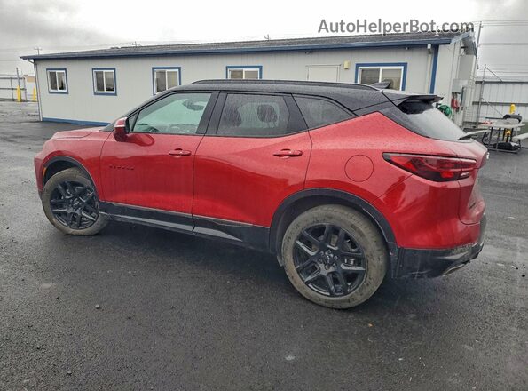 3GNKBKRS5RS146359 2024 CHEVROLET BLAZER Red Tył lewy