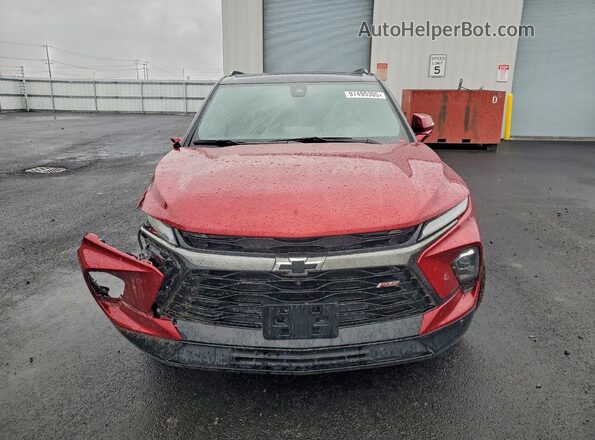 3GNKBKRS5RS146359 2024 CHEVROLET BLAZER Red Widok z przodu