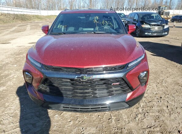 3GNKBKRS6PS173454 2023 CHEVROLET BLAZER Red Vista frontal