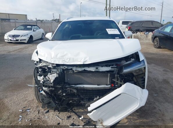 3GNKDBRM9SS227415 2025 CHEVROLET OTHER White Widok zestawu wskaźników