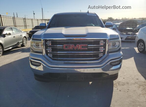 3GTP1NECXJG176921 2018 GMC SIERRA Silver Front view