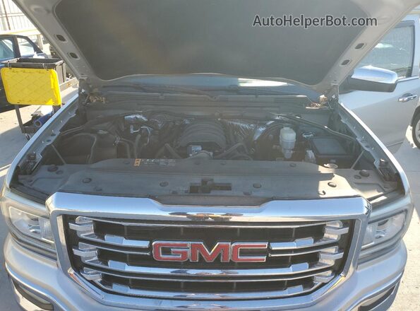 3GTP1NECXJG176921 2018 GMC SIERRA Silver Rear interior view