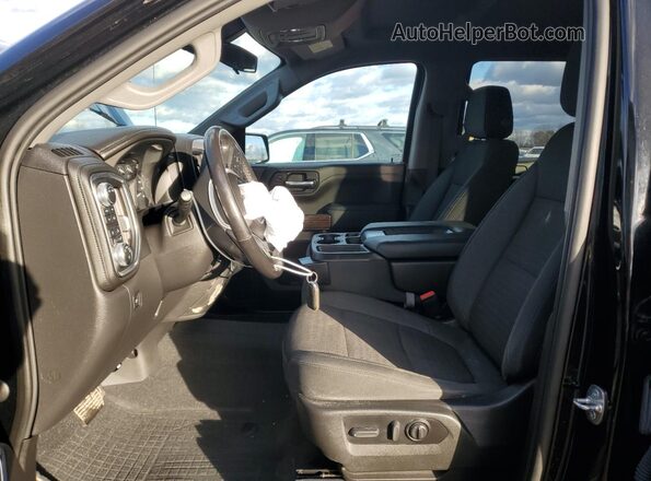 3GTP9CEK5NG143836 2022 GMC SIERRA Черный Вид салона спереди