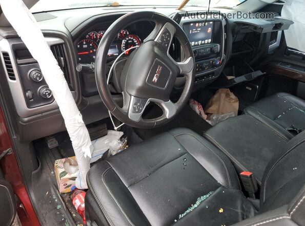 3GTU2NEC0GG173471 2016 GMC SIERRA Maroon Առջևի վահանակի տեսք