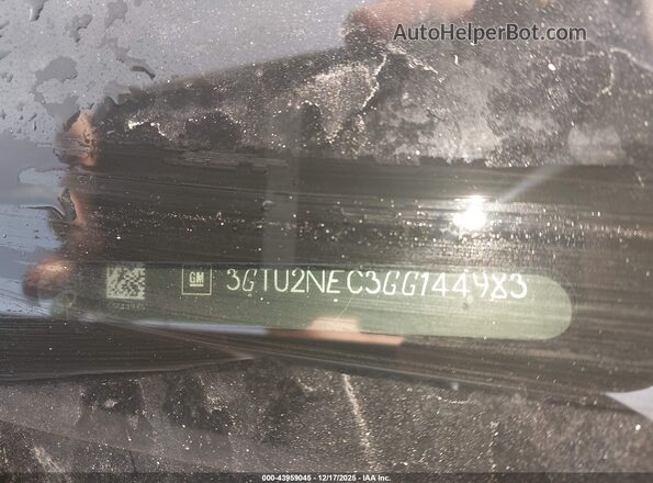 3GTU2NEC3GG144983 2016 GMC SIERRA Gray Вид підкапотного простору