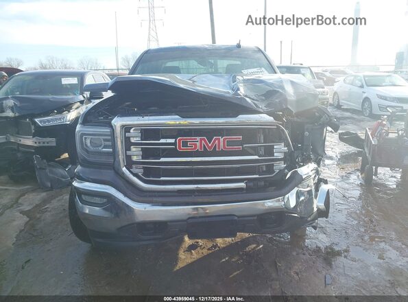 3GTU2NEC3GG144983 2016 GMC SIERRA Gray Вид щитка приладів