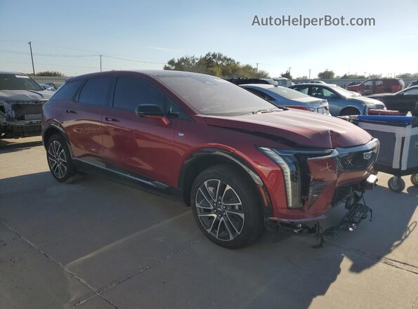 3GYK3EMR8SS248511 2025 CADILLAC OPTIQ Красный Передняя правая четверть