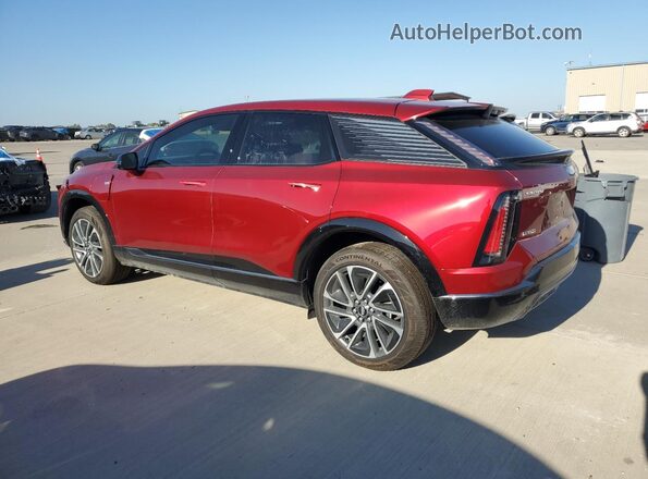 3GYK3EMR8SS248511 2025 CADILLAC OPTIQ Красный Задняя левая четверть