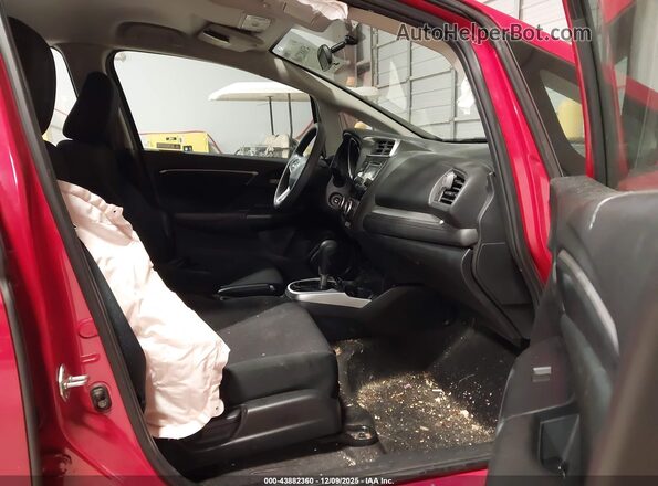 3HGGK5H41LM720097 2020 HONDA FIT Red Front interior view
