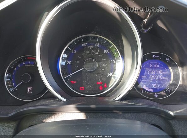 3HGGK5H44KM737734 2019 HONDA FIT White Widok tylnych siedzeń