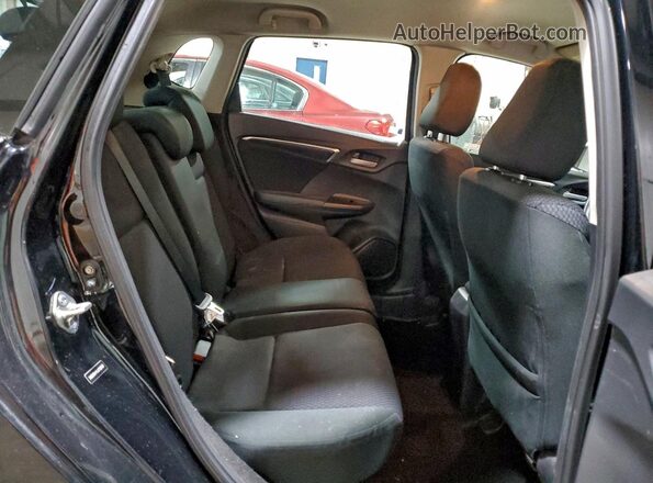 3HGGK5H44LM709787 2020 HONDA FIT Black Հետևի նստատեղերի տեսք