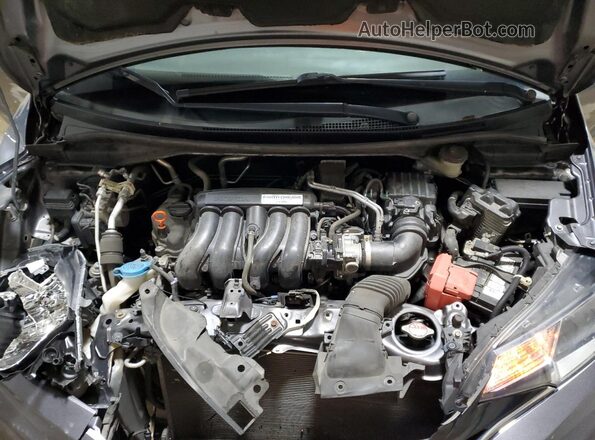 3HGGK5H45LM701276 2020 HONDA FIT Gray Widok wnętrza z tyłu