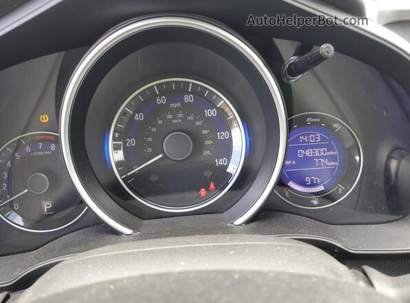 3HGGK5H48LM715513 2020 HONDA FIT Gray Vista del cuadro de instrumentos