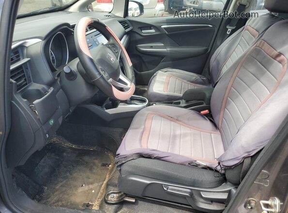 3HGGK5H48LM715513 2020 HONDA FIT Gray Vista interior delantera