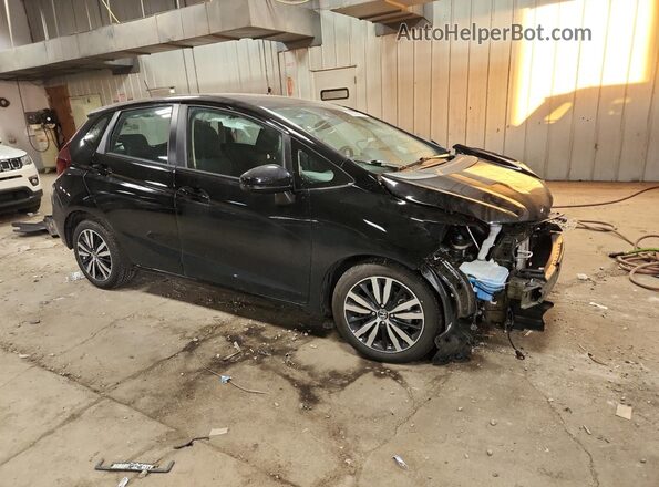 3HGGK5H8XLM701762 2020 HONDA FIT Черный Передняя правая четверть