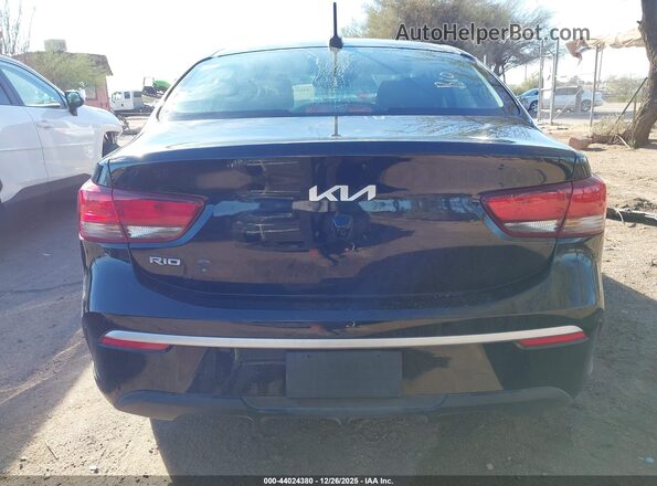 3KPA24AD0PE584604 2023 KIA RIO Black 