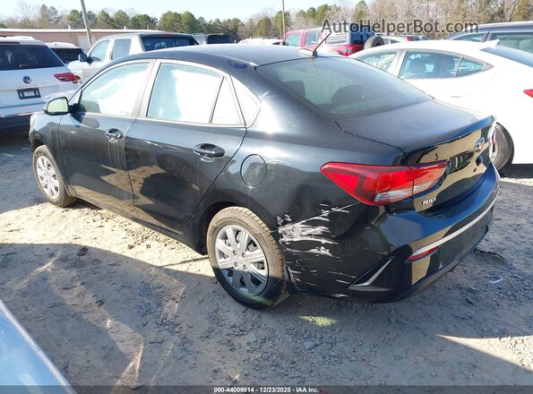 3KPA24AD1ME376954 2021 KIA RIO Черный Задняя левая четверть