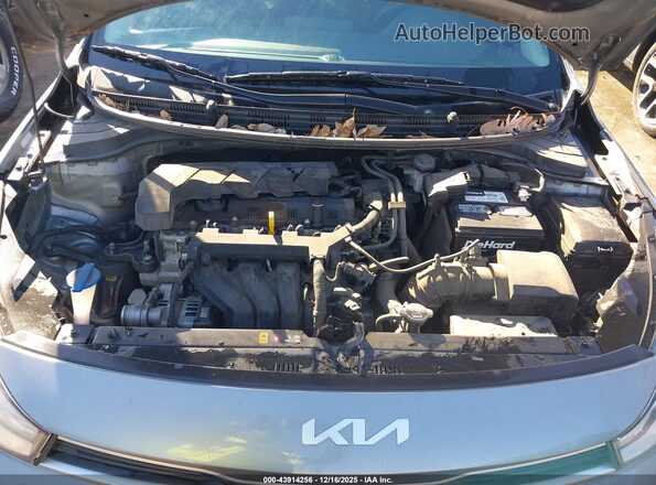 3KPA24AD1NE433574 2022 KIA RIO Gray უკანა ხედი