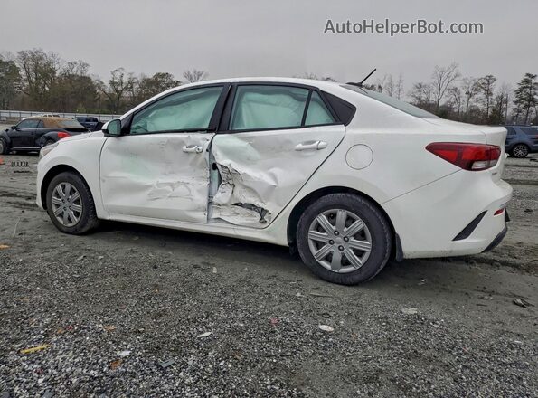 3KPA24AD1NE452853 2022 KIA RIO White Tył lewy