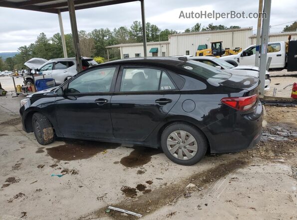 3KPA24AD2LE260077 2020 KIA RIO Black უკანა მარცხენა