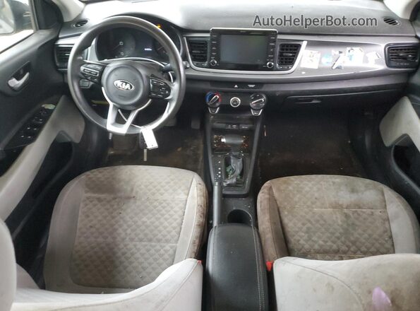 3KPA24AD2LE260077 2020 KIA RIO Black წინა პანელის ხედი