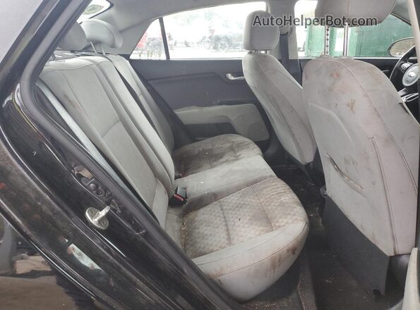 3KPA24AD2LE260077 2020 KIA RIO Black უკანა სავარძლების ხედი