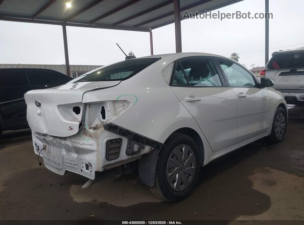 3KPA24AD2LE284251 2020 KIA RIO White Trasero derecho