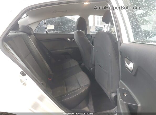 3KPA24AD2LE284251 2020 KIA RIO White Vista de la etiqueta del VIN