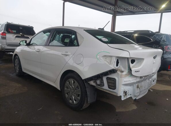 3KPA24AD2LE284251 2020 KIA RIO White Trasero izquierdo