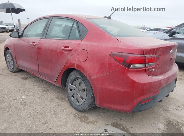 3KPA24AD3LE273131 2020 KIA RIO Red Задня ліва чверть