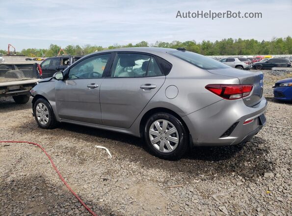 3KPA24AD3NE472831 2022 KIA RIO Silver Հետևի ձախ