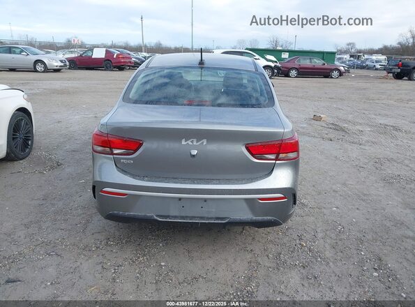 3KPA24AD3NE478015 2022 KIA RIO Gray 