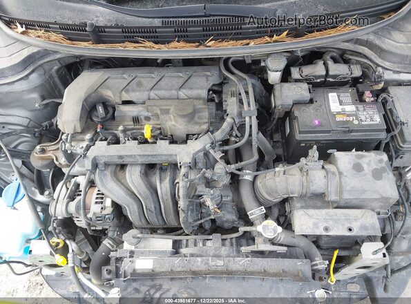 3KPA24AD3NE478015 2022 KIA RIO Gray უკანა ხედი