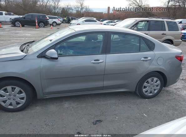 3KPA24AD3NE478015 2022 KIA RIO Gray სალონის 360-გრადუსიანი ხედი