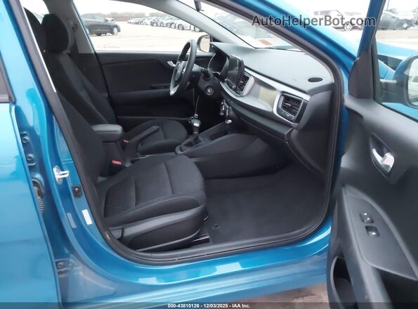 3KPA24AD3NE478306 2022 KIA RIO Blue Սալոնի դիմացի տեսք