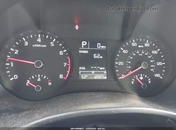 3KPA24AD4LE309621 2020 KIA RIO Gray Вид задніх сидінь